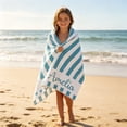 thumbnail image 6 of Oversized Pool Swim Towel, Absorbent Microfiber Beach Towel, Lightweight Travel Blanket for Vacation, Quick Dry Bath Sheet for Sunbathing & Outdoor, Foldable Design, AKLJWH【27.56"×55.11"】, 6 of 6