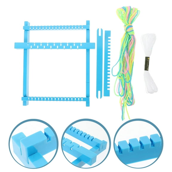 Luxshiny Handmade Kids Set for Weaving Crafts and Creative Activities