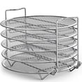 thumbnail image 1 of Estante Deshidratador Goldlion Acero Inoxidable Compatible con Olla Instantánea de 6 Cuartos y Freid, 1 of 7