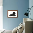 thumbnail image 5 of Black Poodle Lying Down, Animals Framed Art Print Wall Art Sold by Art.Com, 5 of 5