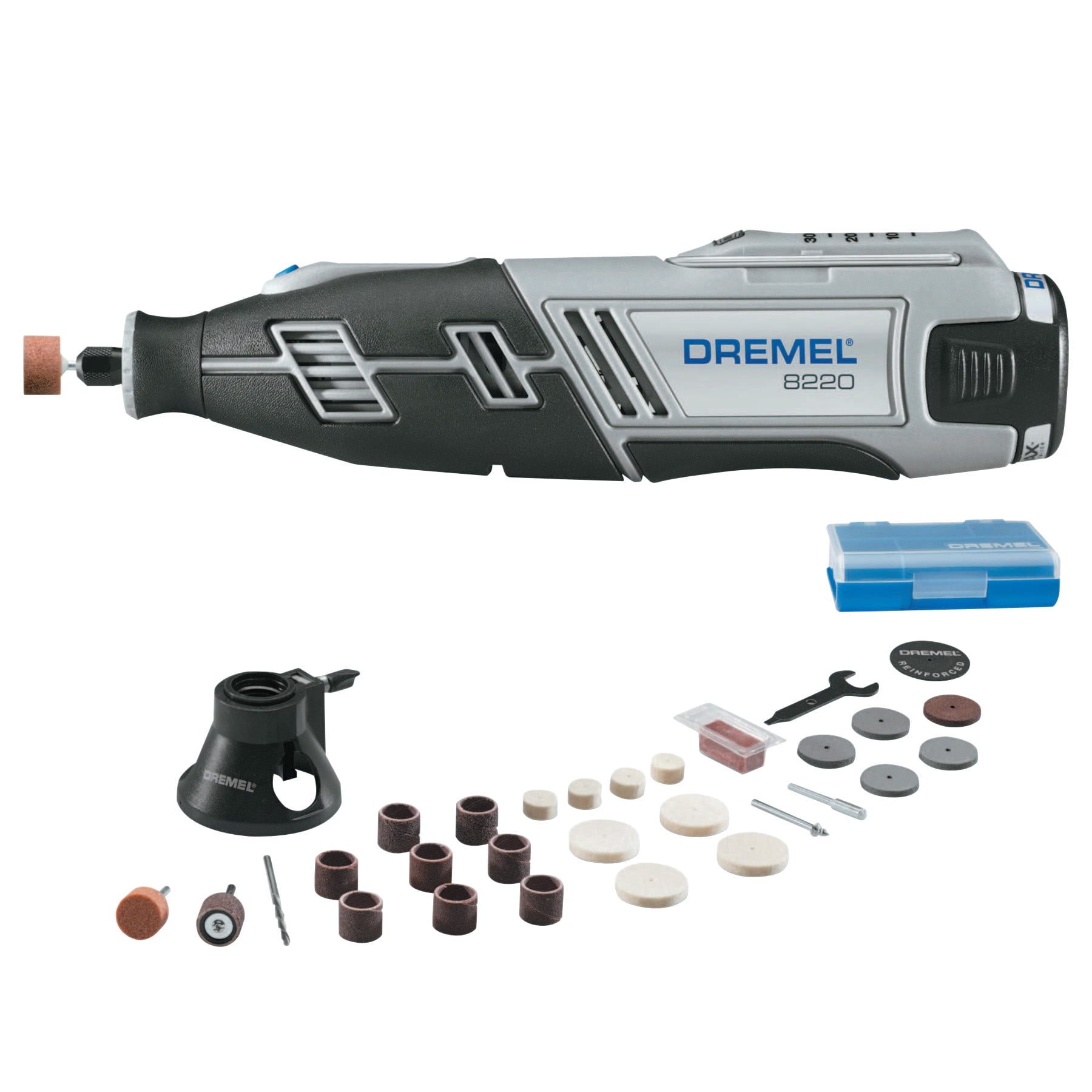 Dremel 8220-1 28 Series High Performance 12V Cordless Lithium-Ion Rotary Tool Kit by Bosch Tool Corporation