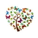 thumbnail image 4 of Arte de pared de Metal, decoración de pared, hierro en forma de corazón, de la vida, arte de pared, mariposa colgante para dormitorio, cocina,, 4 of 8