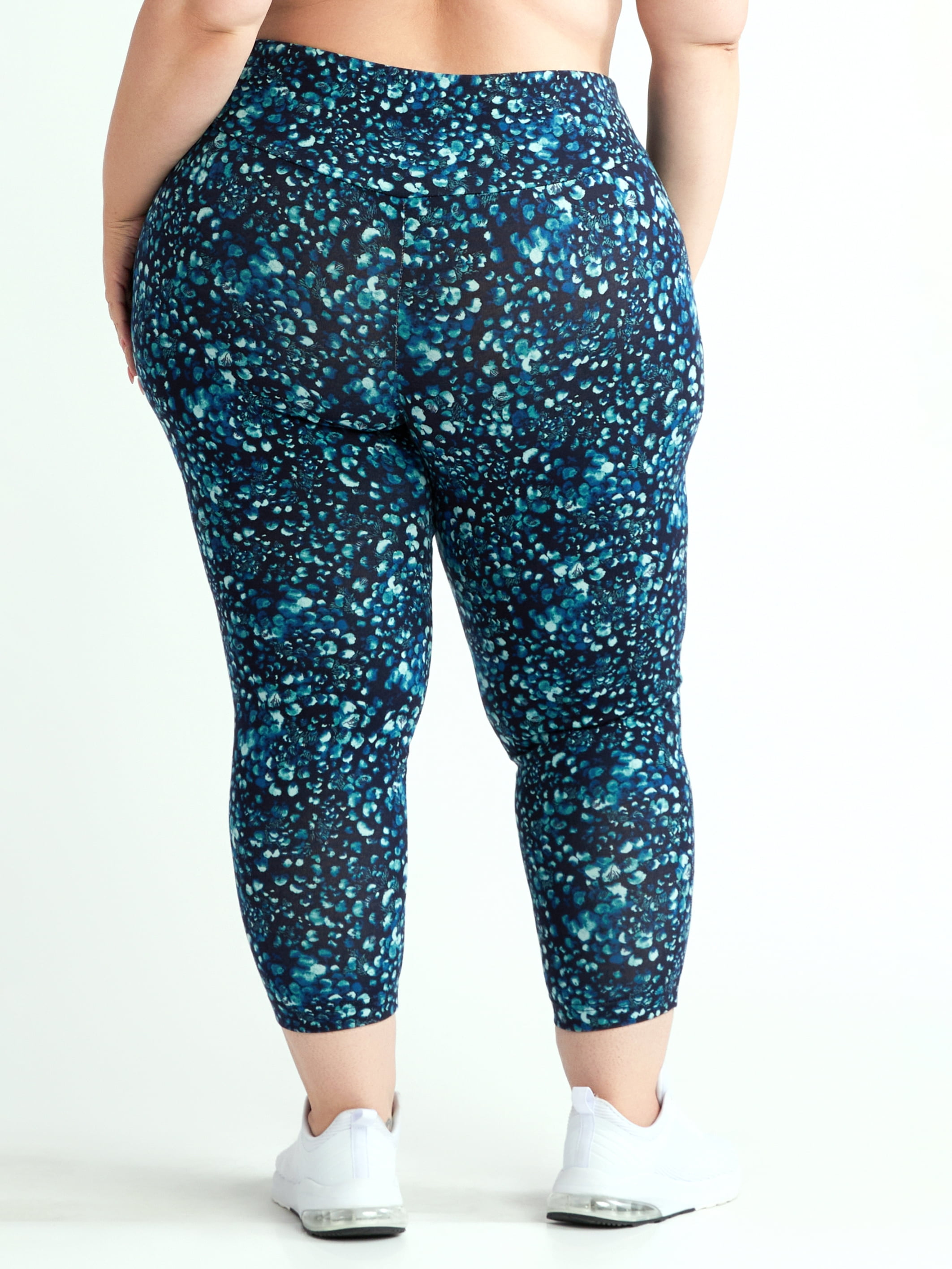 Terra & Sky Women's Plus Size Capri Legging, Sizes 0X-4X