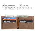 thumbnail image 3 of LOUEBICA Wallet for Men minimalist Leather Mens Bifold Wallets Credit Card Holder with 6 Card Slots, 3 of 4