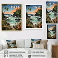 thumbnail image 4 of Designart "Tropical Paradise by the Coast II" Nautical & Beach Floater Framed Wall Decor, 4 of 7