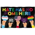 thumbnail image 1 of Anley Fly Breeze 3x5 Foot Hate Has No Home Here Flag - Human Rights LGBTQ BLM Flags Polyester, 1 of 6