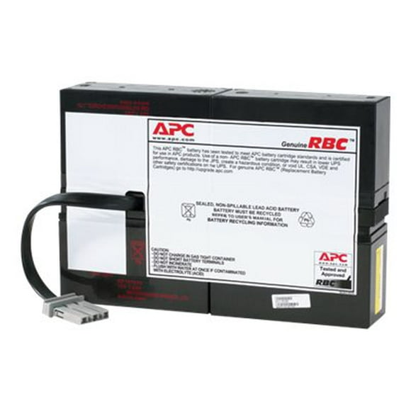 APC Replacement Battery Cartridge 59 - Batterie UPS - 1 x Batterie - Plomb-Acide - Charbon - pour Smart-UPS SC 1500VA