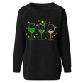 thumbnail image 4 of St Patricks Day Sweatshirt Women, Long Sleeve Sweatshirts Women, Crew Neck Pullover Sweatshirt Fashion Womens St Patricks Day Printing Sweatshirts Round Neck Long Sleeved Sweatshirt Tops, 4 of 4