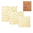 thumbnail image 1 of Zootealy Beeswax Cloth Wraps Covers Reusable Eco-Friendly Wash Wrap Stretch Lids, 1 of 8