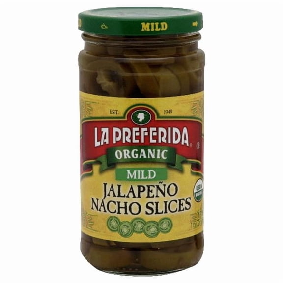 La Preferida Mild Jalapeno Slices, Jarred Vegetables, 11.5 oz