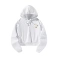 thumbnail image 2 of Sudadera con capucha para mujer, sudadera con capucha de gran tamaño para mujer, ganso lindo, sudadera blanca de manga larga de moda, sudadera con M, 2 of 8