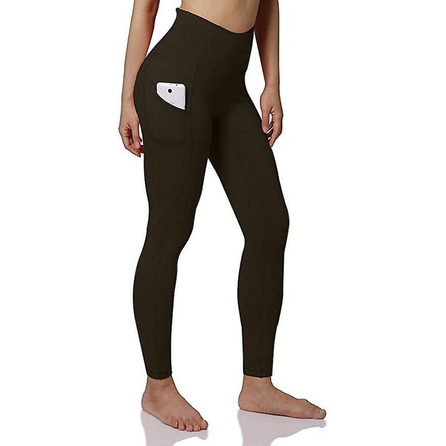 LeggingsWithPocketsWorkoutTightsTummyControlHighWaistWorkoutRunning4WayStretchYogaLeggingsForWomen
