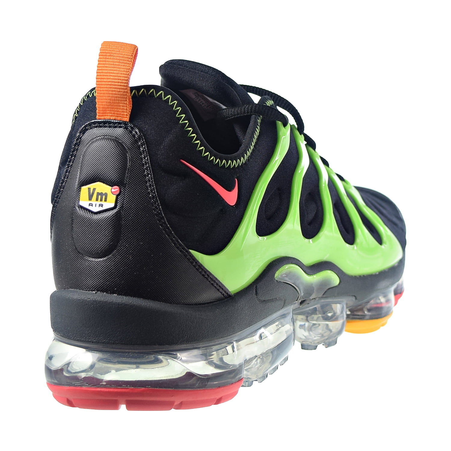 nike air vapormax plus black electric green