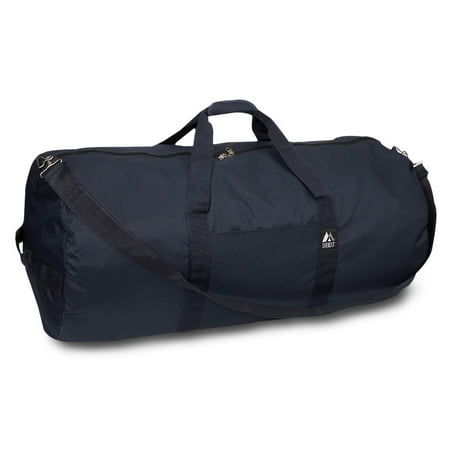 Everest Unisex 36-Inch Round Duffel Bag Navy