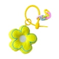 thumbnail image 2 of Llavero con colgante de flor Yuyangstore para decoración de bolso y mochila Amarillo, 2 of 8