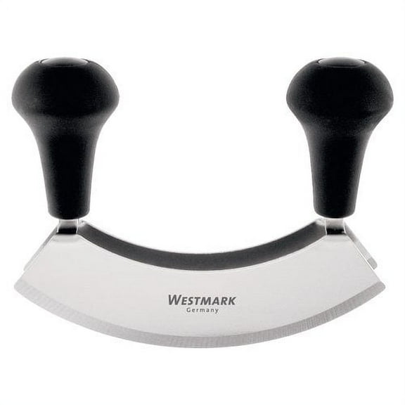Westmark Mezzaluna Chopper Stainless Steel Double Blade Mincing Knife