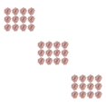 thumbnail image 2 of Servilleteros Monstrate de metal textura alta gama Oro rosa juego de 12, 2 of 6