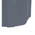 thumbnail image 6 of Toter 20 Gallon Round Trash Can With Lift Handle Dark Gray Granite, 6 of 8