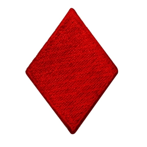 ID 0063 Diamond Suit Card Poker Hand Vegas Embroidered Iron On Applique Patch