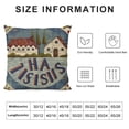 thumbnail image 5 of Qinduosi Waterproof Outdoor Lake House Pillow Covers Inch Vintage Summer Coastal Nautical Life Buoy Throw Pillow Cases Ocean Rustic Farmhouse Decorations Cushion Cover Double Sided White, 5 of 5