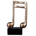 thumbnail image 3 of Decoración Elegante De Escultura De s De Resina Para El Zulema Escultura de notas musicales, 3 of 8