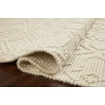 thumbnail image 4 of Loloi II Noelle Ivory / Ivory Geometric Area Rug 8'-0" x 10'-0", 4 of 5