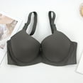 thumbnail image 3 of Dealovy Women Wireless Bras Seamless Comfortable Soft Everyday Bra Full Coverage Push up Bralettes, 3 of 6