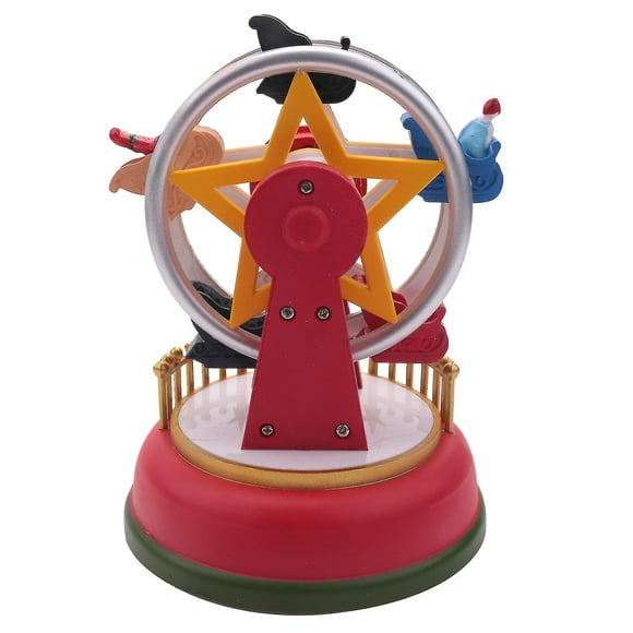 Luminous Musical Carousel Ferris Wheel Christmas Gifts Christmas Eve Gifts Christmas Ornaments