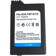 thumbnail image 1 of 1 pcs 1200 mAH PSP-S110 Battery PSP S110 Battery for Sony Playstation PSP2000 PSP2001 PSP2003 PSP2004 PSP3000 PSP3001, 1 of 2