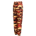 thumbnail image 1 of LSLJS Fashion Women Casual Pocket Bound Feet Zipper Printing Trousers, 1 of 2