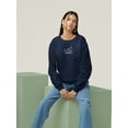 thumbnail image 2 of Not Planning To Shower Sweatshirt Women -Smartprints Designs, Female Medium, 2 of 4