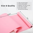 thumbnail image 3 of Rollo de papel de regalo Burymento Pink Kraft, 43 x 10 m, doble cara, 3 of 7