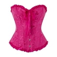 thumbnail image 1 of Corset Top Justaucorps pour Robe de Soirée Bustier à Lacets Shapewear avec Outerwear Gothique et Polyvalent, 1 of 2