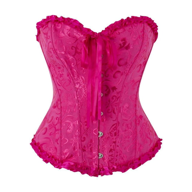Corset Top Justaucorps pour Robe de Soirée Bustier à Lacets Shapewear avec Outerwear Gothique et Polyvalent