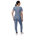 thumbnail image 2 of Adar Pro Modern Athletic Scrub Set For Women - Modern V-Neck Scrub Top & Yoga Jogger Scrub Pants, 2 of 7