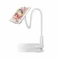 thumbnail image 1 of 27 Inch Flexible Gooseneck Tablet & Phone Stand Cell Phone Holder with Adjustable Mount and 3 inch Screw-Type Clamp for Desk / Bed / Kitchen Compatible with 4 inch to 10.6 inch Phones/Tablets, 1 of 7