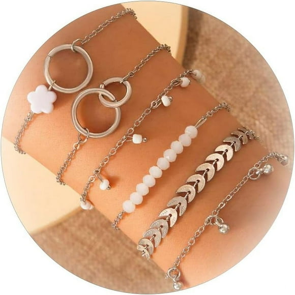 Gold Bracelets For Women Gold Bracelet Stack Pulseras Para Mujer Indian Jewelry Sets For Women Gold Bangles For Women Bracelets For Women Bracelets For Teen Girls Teen Girl Gifts Trendy Stuf[J7227]