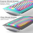 thumbnail image 5 of CHOK Marco Almond MA61 4-Piece Cheese Grater Zester Pizza Cutter Set Stainless Steel Kitchen Utensils Set, 5 of 5