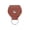 Brown, variant on PU Leather Guitar Pick Holder Keychain Clip for Convenient Storage and Organization of Guitar Picks with Snap Closure