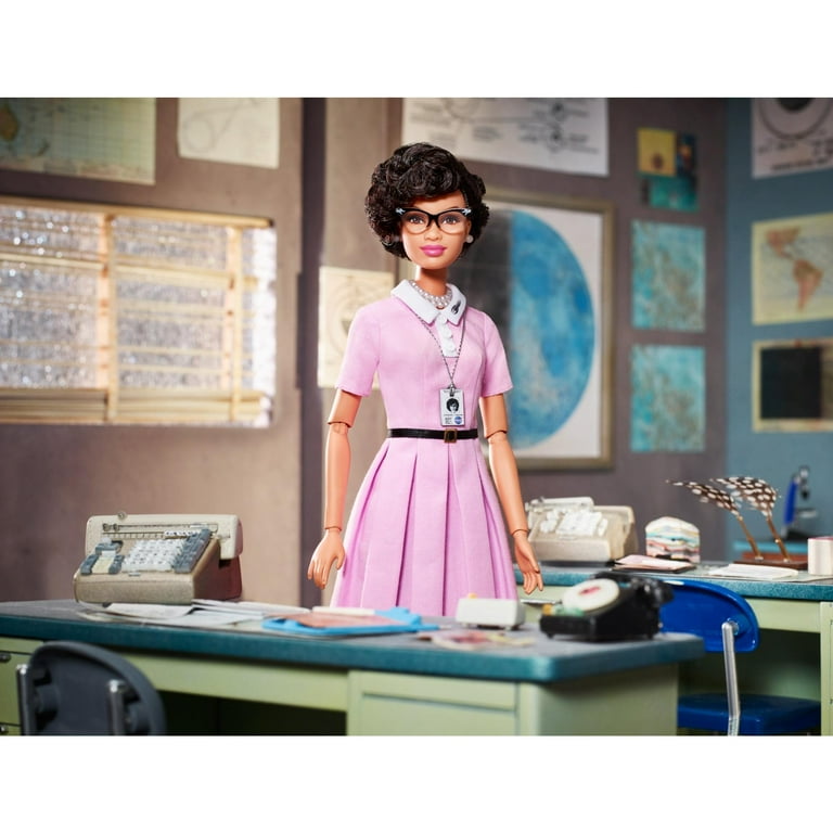 Target katherine johnson barbie hotsell