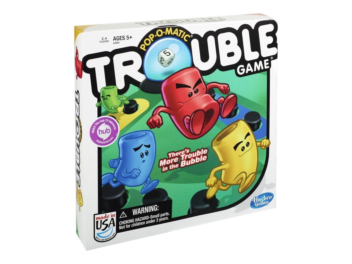 ハズブロ(HASBRO) TROUBLE Hasbro Gaming Trouble Board Game for Kids Ag 並行輸入品 : ハズブロ(HASBRO) TROUBLE : おもちゃ