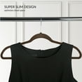 thumbnail image 5 of Simplify 25 Pack Slim Velvet Suit Hangers in Brown, 5 of 6