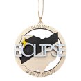 thumbnail image 1 of ¡Gran oferta! Adorno de eclipses solares/encanto de coche, recuerdo de eclipses de madera, adornos colgantes planos 2D para coche/mochilas, 1 of 2