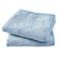 thumbnail image 2 of Better Homes & Gardens Floral Matelassé Pillow Shams, Standard, Blue, 2 Pack, 2 of 7