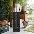 thumbnail image 4 of Mango Steam Round Cat Parade Umbrella Stand 22" Tall, Black, 4 of 7