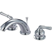 Artesian Chrome Double Handle Lavatory Faucet w/Pop-up