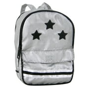 Sophia's Nylon Backpack for 18â€ Dolls, Silver