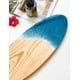 thumbnail image 5 of DB WORKSHOP | Tabla de madera decorada con resina olas de mar | Forma de tabla de surf | Tabla para Quesos/Picar/Charcuteria, 5 of 8