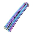 thumbnail image 3 of Abrebotellas Metal Balisong Trainer JShteea Multicolor, 3 of 9