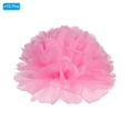 thumbnail image 3 of Uxcell 6" Pompones de papel duraderos para decoración de fiestas de boda en color rosa, paquete de 10, 3 of 6